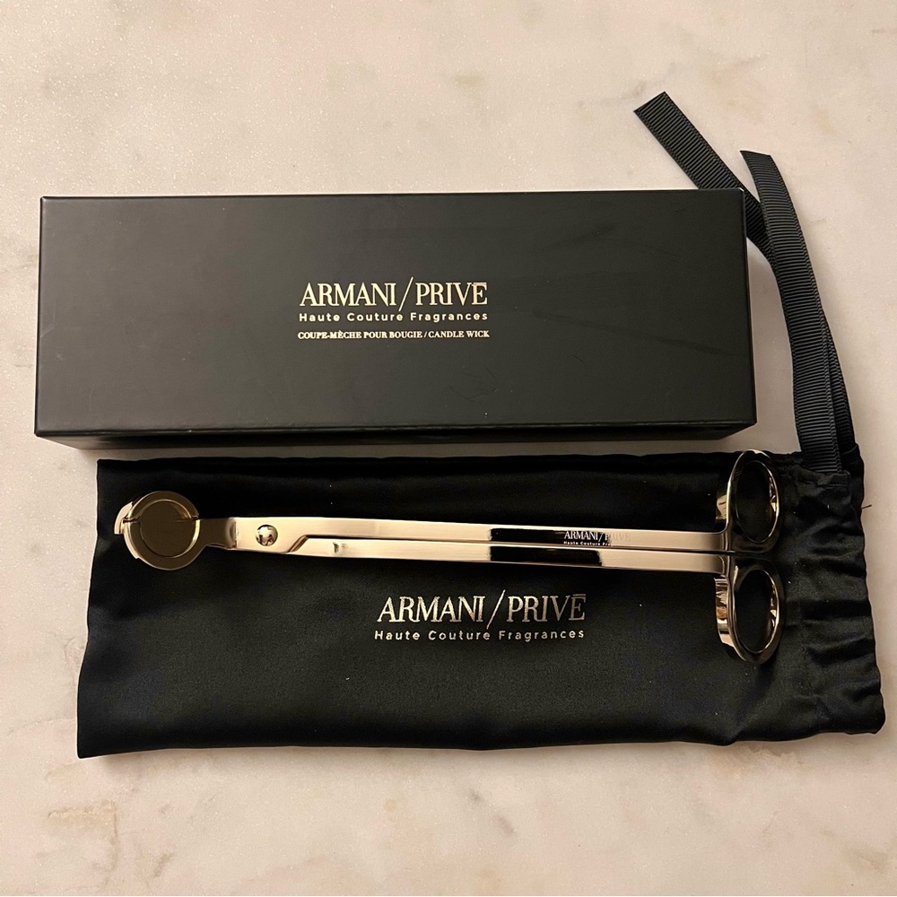 ARMANI / PRIVE candle wick trimmer